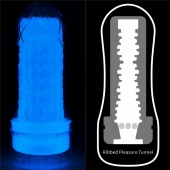 Светящийся в темноте мастурбатор Lumino Play Masturbator Ribbed - Lovetoy - в Твери купить с доставкой