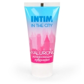 Увлажняющий лубрикант на водной основе Intim in the city Hyaluronic - 60 гр. - Биоритм - купить с доставкой в Твери