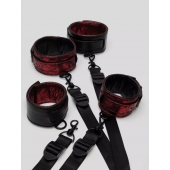 Изысканный набор фиксаций на кровати Reversible Under Mattress Restraint Set - Fifty Shades of Grey - купить с доставкой в Твери