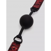 Кляп-шар на двусторонних ремешках Reversible Silicone Ball Gag - Fifty Shades of Grey - купить с доставкой в Твери
