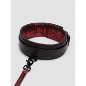 Стильный ошейник с поводком Reversible Faux Leather Collar and Lead - Fifty Shades of Grey - купить с доставкой в Твери