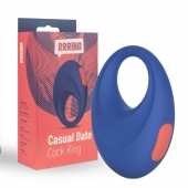 Синее эрекционное кольцо RRRING Casual Date Cock Ring - FeelzToys - в Твери купить с доставкой