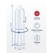 Презервативы MY.SIZE размер 60 - 10 шт. - My.Size - купить с доставкой в Твери
