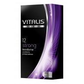 Презервативы с утолщённой стенкой VITALIS PREMIUM strong - 12 шт. - Vitalis - купить с доставкой в Твери