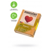 Экологически чистые презервативы Masculan Organic - 3 шт. - Masculan - купить с доставкой в Твери