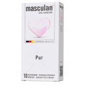 Супертонкие презервативы Masculan Pur - 10 шт. - Masculan - купить с доставкой в Твери