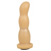 Телесная рельефная насадка Harness - 14,2 см. - LOVETOY (А-Полимер) - купить с доставкой в Твери