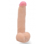 Телесная насадка Harness с коннектором - 19 см. - LOVETOY (А-Полимер) - купить с доставкой в Твери