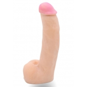 Телесная насадка Harness с коннектором - 19 см. - LOVETOY (А-Полимер) - купить с доставкой в Твери