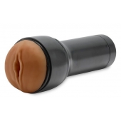 Коричневый мастурбатор-вагина Feel Stroker - Kiiroo - в Твери купить с доставкой