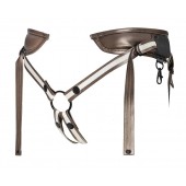 Бронзовый пояс для насадок Desirous Harness - Strap-on-me - купить с доставкой в Твери
