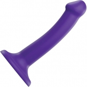 Фиолетовый фаллоимитатор-насадка Strap-On-Me Dildo Dual Density size S - 17 см. - Strap-on-me - купить с доставкой в Твери