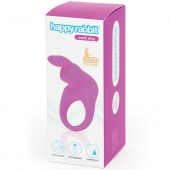 Фиолетовое эрекционное виброкольцо Happy Rabbit Rechargeable Rabbit Cock Ring - Happy Rabbit - в Твери купить с доставкой