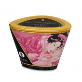Массажная свеча Rose Petals с ароматом розы - 170 мл. - Shunga - купить с доставкой в Твери