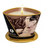 Массажная свеча Intoxicatin Chocolate с ароматом шоколада - 170 мл. - Shunga - купить с доставкой в Твери