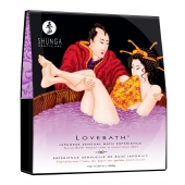 Соль для ванны Lovebath Sensual lotus, превращающая воду в гель - 650 гр. - Shunga - купить с доставкой в Твери