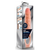 Телесная насадка на пенис 9 Inch Cock Sheath Extender - 22,2 см. - Blush Novelties - в Твери купить с доставкой
