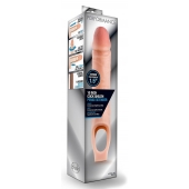 Телесная насадка на пенис 10 Inch Cock Sheath Extender - 25 см. - Blush Novelties - в Твери купить с доставкой