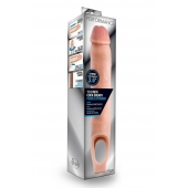 Телесная насадка на пенис 11.5 Inch Cock Sheath Penis Extender - 29,2 см. - Blush Novelties - в Твери купить с доставкой