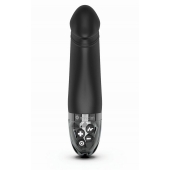 Черный вибратор с электростимуляцией Real Deal Neal - 16,5 см. - MyStim - купить с доставкой в Твери