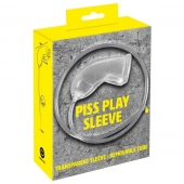 Прозрачная насадка на пенис Piss Play Sleeve для игр с мочеиспусканием - Orion - купить с доставкой в Твери