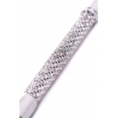 Чёрный стек с треугольным кожаным шлепком - 65 см. - ToyFa - купить с доставкой в Твери