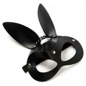 Черная маска  Зайка  с длинными ушками - Crazy Handmade - купить с доставкой в Твери