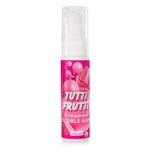 Интимный гель на водной основе Tutti-Frutti Bubble Gum - 30 гр. - Биоритм - купить с доставкой в Твери