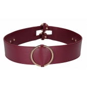 Бордовый ремень Halo Waist Belt - размер L-XL - Shots Media BV - купить с доставкой в Твери