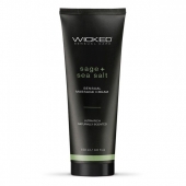 Массажный легкий крем WICKED Sage plus Sea Salt - 120 мл. - Wicked - купить с доставкой в Твери