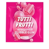 Пробник гель-смазки Tutti-frutti со вкусом бабл-гам - 4 гр. - Биоритм - купить с доставкой в Твери