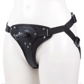 Женские трусики для фиксации насадки плугом с вагинальной пробкой - LOVETOY (А-Полимер) - купить с доставкой в Твери