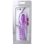 Фиолетовая насадка, удлиняющая половой член - 13,5 см. - Toyfa Basic - в Твери купить с доставкой