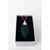 Зеленый виброкулон Leaf - Lola Games