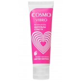 Возбуждающий гель на водно-силиконовой основе Cosmo Vibro с ароматом земляники - 50 гр. - Биоритм - купить с доставкой в Твери