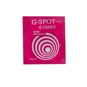 Стимулирующий интимный крем для женщин Cosmo G-spot - 2 гр. - Биоритм - купить с доставкой в Твери