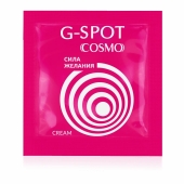 Стимулирующий интимный крем для женщин Cosmo G-spot - 2 гр. - Биоритм - купить с доставкой в Твери