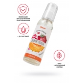 Съедобная гель-смазка Yovee «Двойной соблазн» с Д-пантенолом и вкусом клубники и дыни - 100 мл. - ToyFa - купить с доставкой в Твери