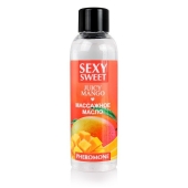 Массажное масло Sexy Sweet Juicy Mango с феромонами и ароматом манго - 75 мл. - Биоритм - купить с доставкой в Твери
