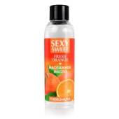 Массажное масло Sexy Sweet Fresh Orange с ароматом апельсина и феромонами - 75 мл. - Биоритм - купить с доставкой в Твери