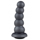 Серая насадка-ёлочка PLATINUM 4,5’’ - 12,5 см. - LOVETOY (А-Полимер) - купить с доставкой в Твери