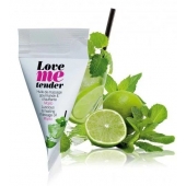 Съедобное согревающее массажное масло Love Me Tender Mojito с ароматом мохито - 10 мл. - Love to Love - купить с доставкой в Твери