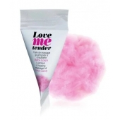 Съедобное согревающее массажное масло Love Me Tender Cotton Candy с ароматом сладкой ваты - 10 мл. - Love to Love - купить с доставкой в Твери
