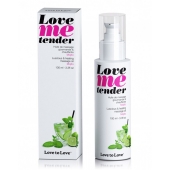 Съедобное согревающее массажное масло Love Me Tender Mojito с ароматом мохито - 100 мл. - Love to Love - купить с доставкой в Твери