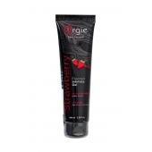 Интимный гель на водной основе Lube Tube Strawberry с клубничным вкусом - 100 мл. - ORGIE - купить с доставкой в Твери