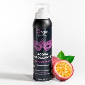 Хрустящая пенка для массажа Acqua Croccante Passion Fruit - 150 мл. - ORGIE - купить с доставкой в Твери