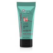 Съедобный интимный гель Orgie Lube Tube Cocktail Strawberry Mojito - 50 мл. - ORGIE - купить с доставкой в Твери