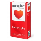 Презервативы Masculan Sensitive plus - 10 шт. - Masculan - купить с доставкой в Твери
