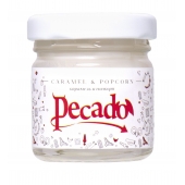 Массажная свеча Caramel   Popcorn - 35 мл. - Pecado - купить с доставкой в Твери