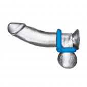 Комплект из 2 эрекционных колец-восьмерок 2-Pack Duo Cock And Ball Stamina Enhancement Ring - BlueLine - в Твери купить с доставкой
